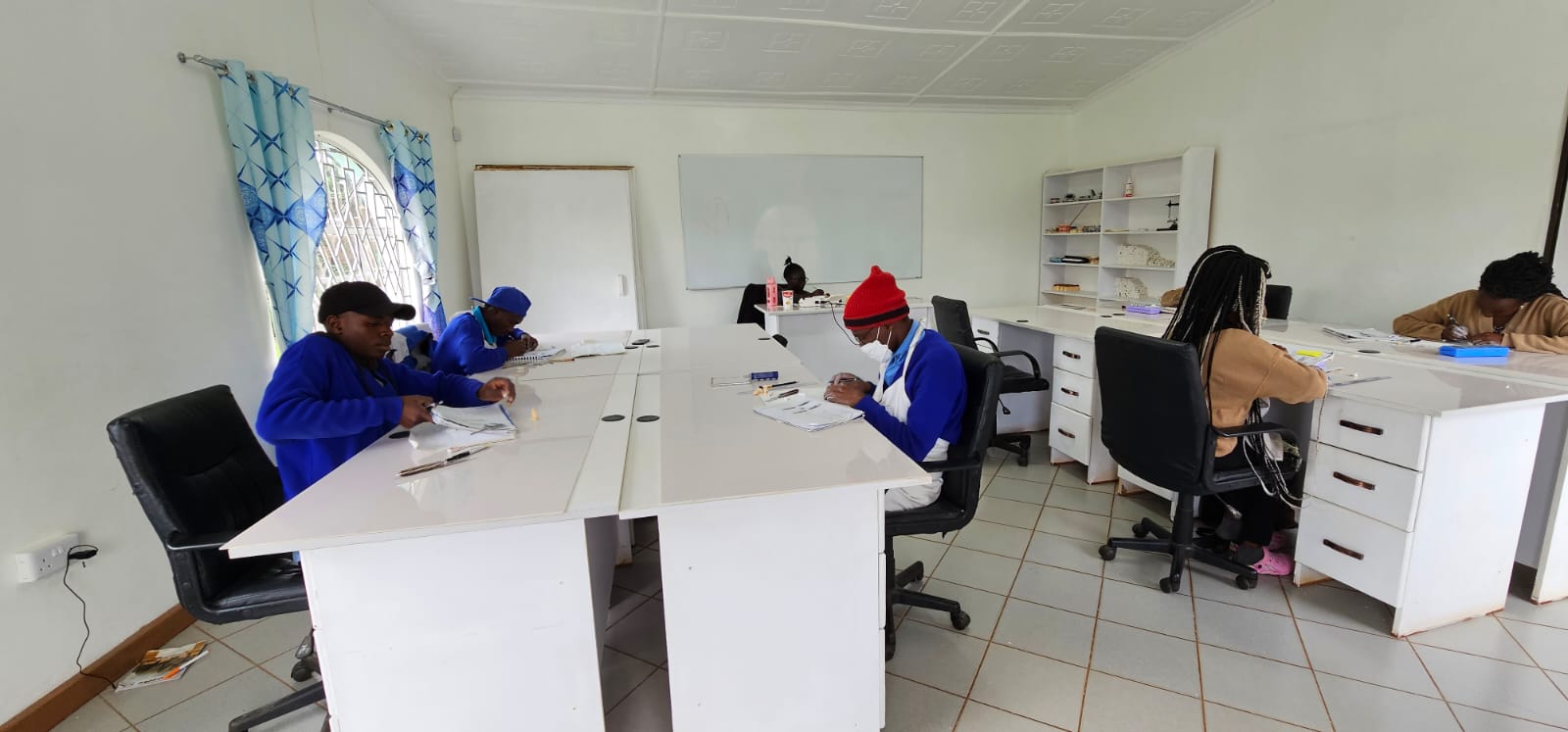 Practical session in the lab