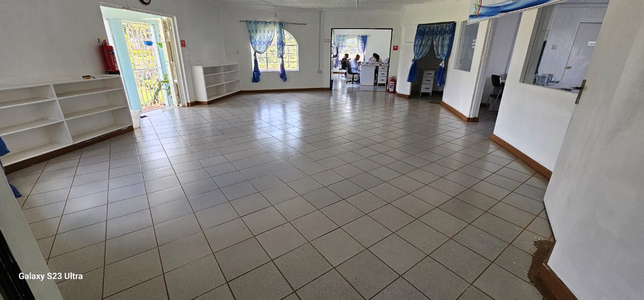Reception area inside the college